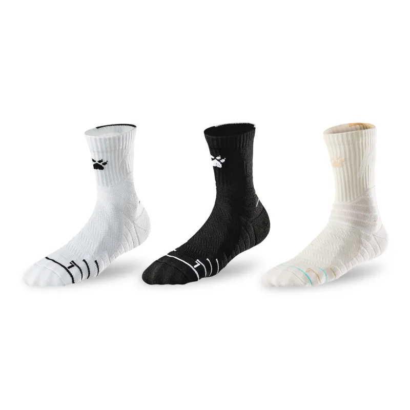 KELME Basketball Socks Unisex 3 Pack-8