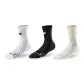 3 Pack Crew (White+Black+Beige Yellow)
