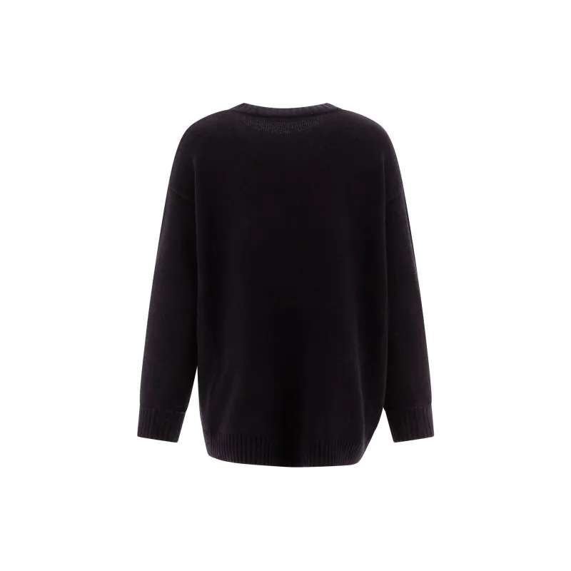 MaxMara Fido Crewneck Straight Hem Jumper-1
