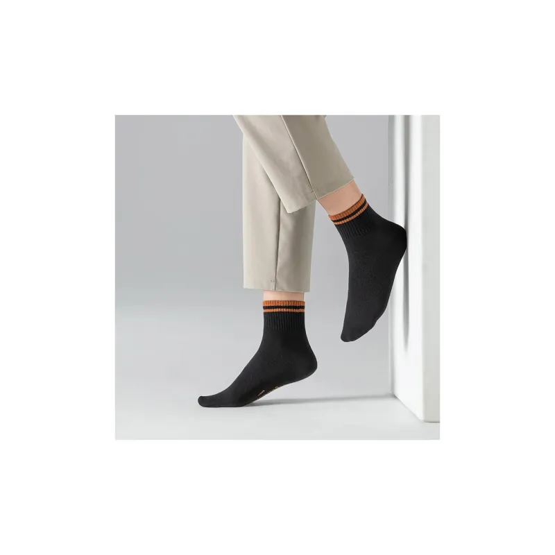 HLA Mid Calf Socks Men's 6 Pack-15