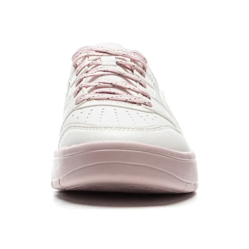 LiNing Acer Truncatum Anti Slip Wear Resistant Low Top Casual Shoes Women's White Pink-3