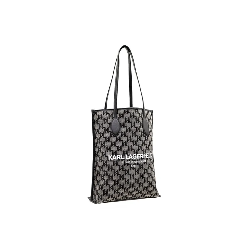 KARL LAGERFELD Polyester Handbag Women's Gray-3
