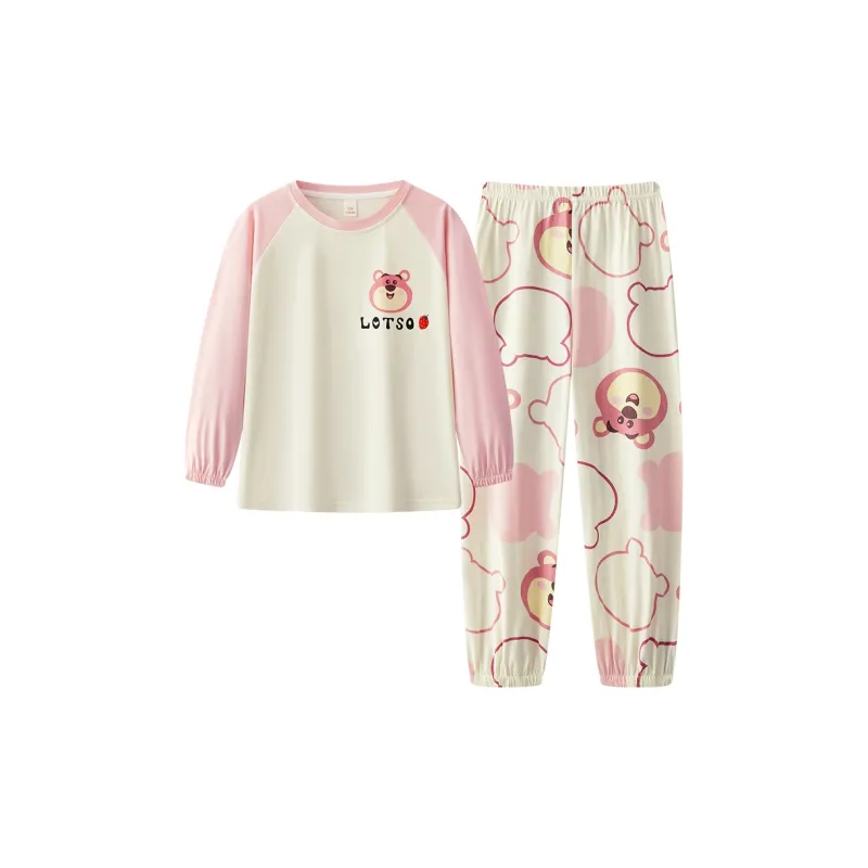 Disney Pajama Set Women's Light Apricot-2