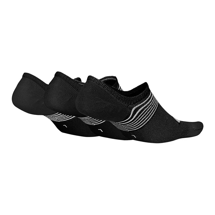 Nike Ankle Socks Women's 6 Pack Black-2