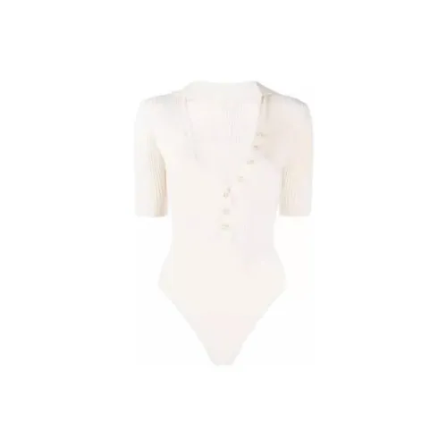 Jacquemus Bodysuits Women's White