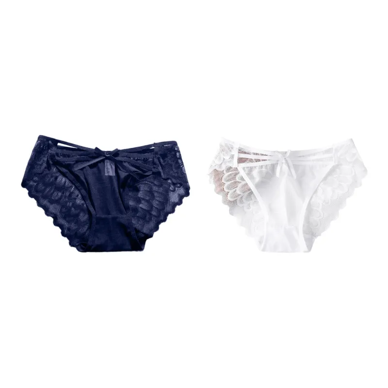 Flowers In Water Underpants Women's 2 Pack-3