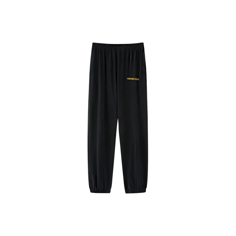 MADALLO Pajama Pants Men's Black-4
