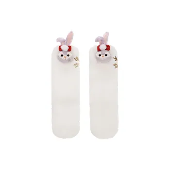 Disney Warm Winter StellaLou Faux Fur Socks Shanghai Disney Doll Products
