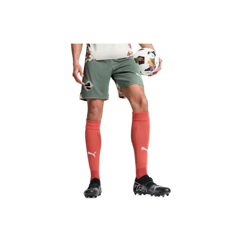 PUMA PalermoDRYCELL FW24 Soccer Bottoms Men's Warm White Camphor Color-2