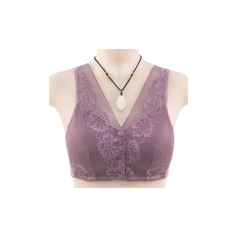 Flowers in water Women's Bras-1
