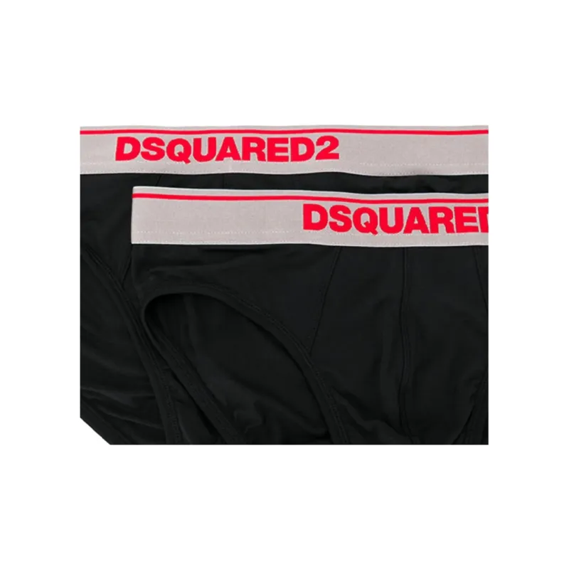 DSQUARED2 Logo Band Briefs 2 Pack-5