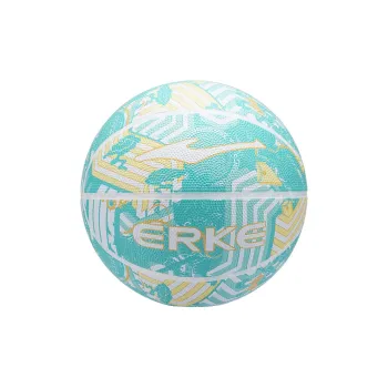 Erke Rubber Basketball Evergreen Size 7 5 Size Training Unisex