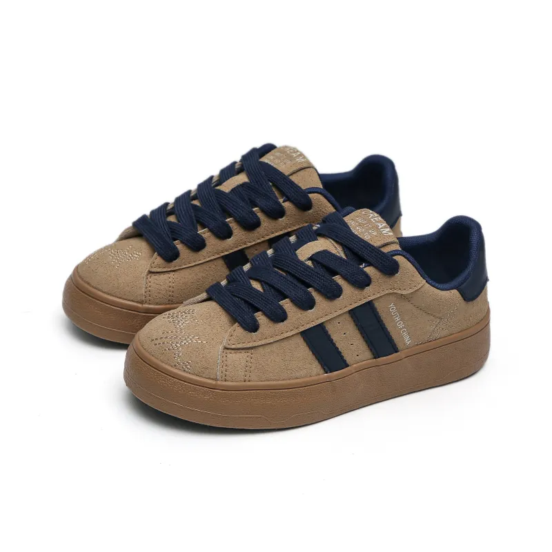 TUOPIN Low-Top Skateboard Shoes Women's Burgundy Brown-9