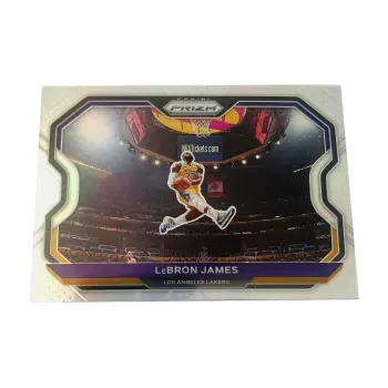 PANINI 20 21 Lakers, James Prizm Scissor Foot, Horizontal Board Teca, Star Card, Card Product Access Sports Cards 1 Pc