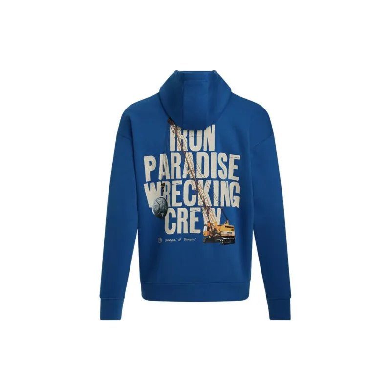 Under Armour Johnson Project Rock Sweatshirt Men's Tech Blue-1
