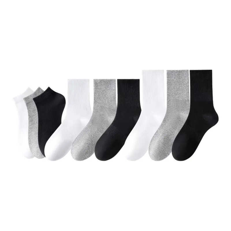 MIIOW Mid Calf Socks Unisex Combo Set-6