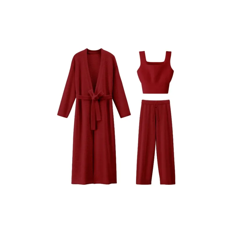 LUCKMEEY Sleep Robe Pajama Set Women's-26