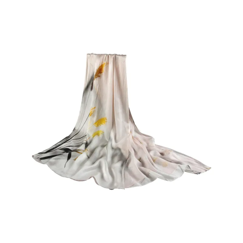 Shanghai Story 100% Mulberry Silk Scarves Women's Enchanted Dreams, Gift Box Set-41