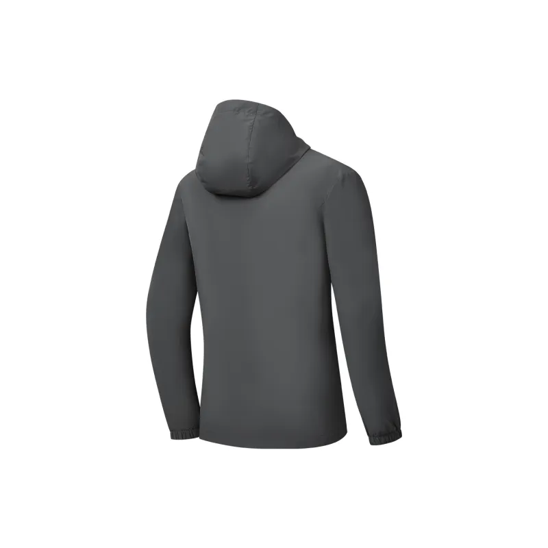 Erke Trench Coats Unisex Dark Gray-1