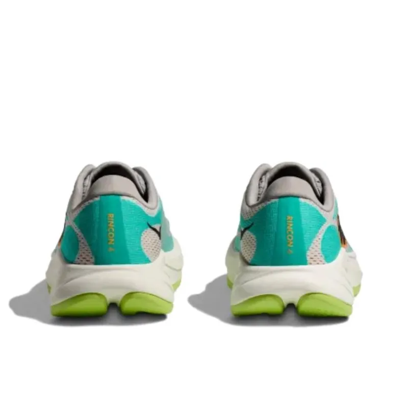 HOKA ONE ONE RINCON 4 Anti-Slip Wear-Resistant Low-Top Running Shoes Men's Gray Green-3
