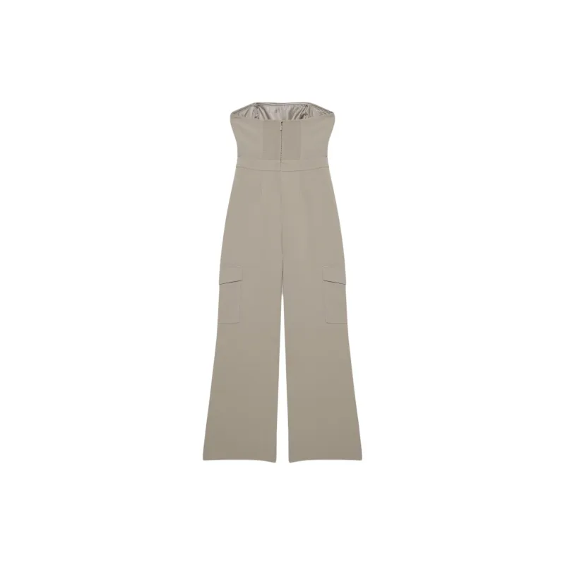 ARITZIA Wilfred Cordial Cargo Jumpsuit Jumpsuit Women's Nomad Taupe/Nomad Gray Umber-1