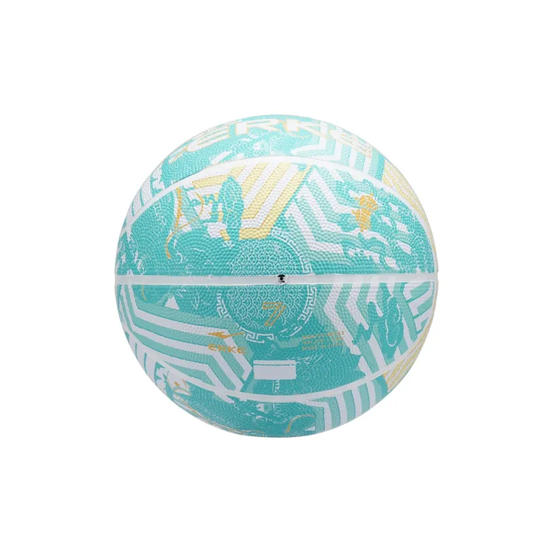 Erke Rubber Basketball Evergreen Size 7 5 Size Training Unisex-2