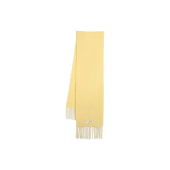 Jacquemus Logo Patch Fringed Scarf