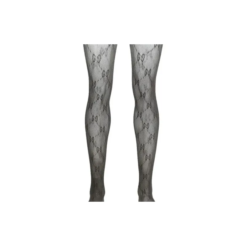 GUCCI Gg Lurex detailed Knitted Tights-3