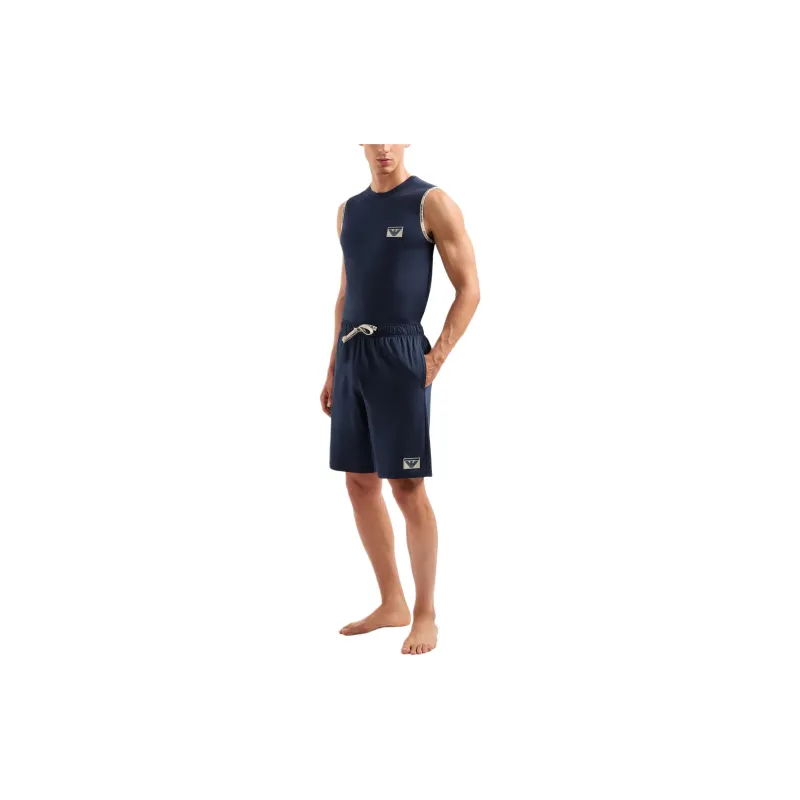 EMPORIO ARMANI Pajama Pants Men's Marine Blue-1