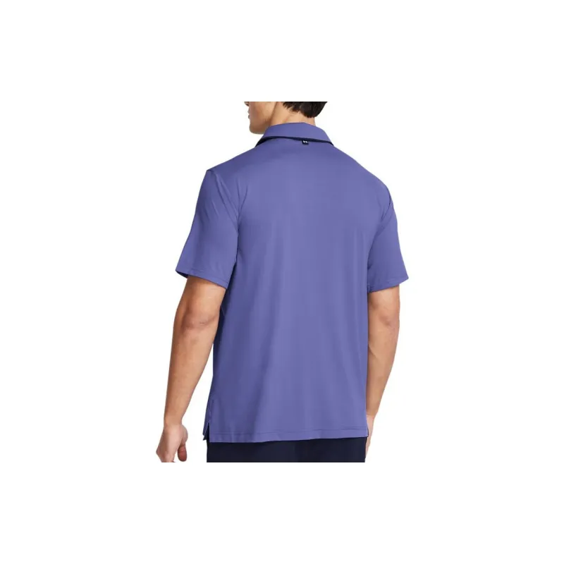 Under Armour Drive Chill Polo Shirt Men's Carbon Blue-2