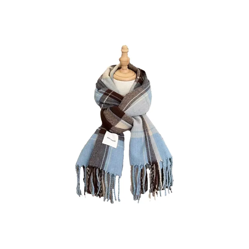 VIVIWELL Knit Scarves Unisex-11