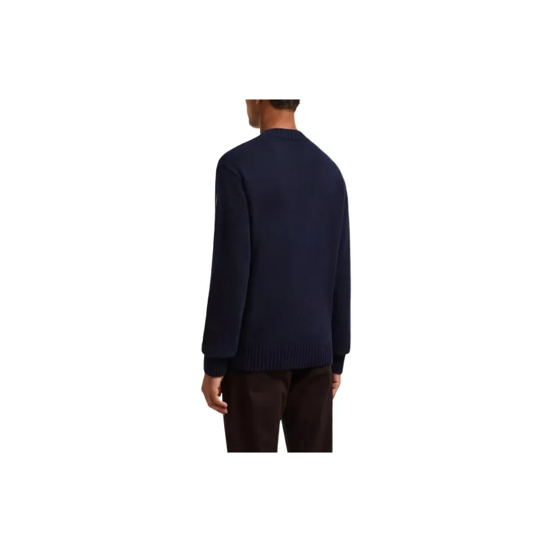 Moncler Sweater Men's Dark Blue-3