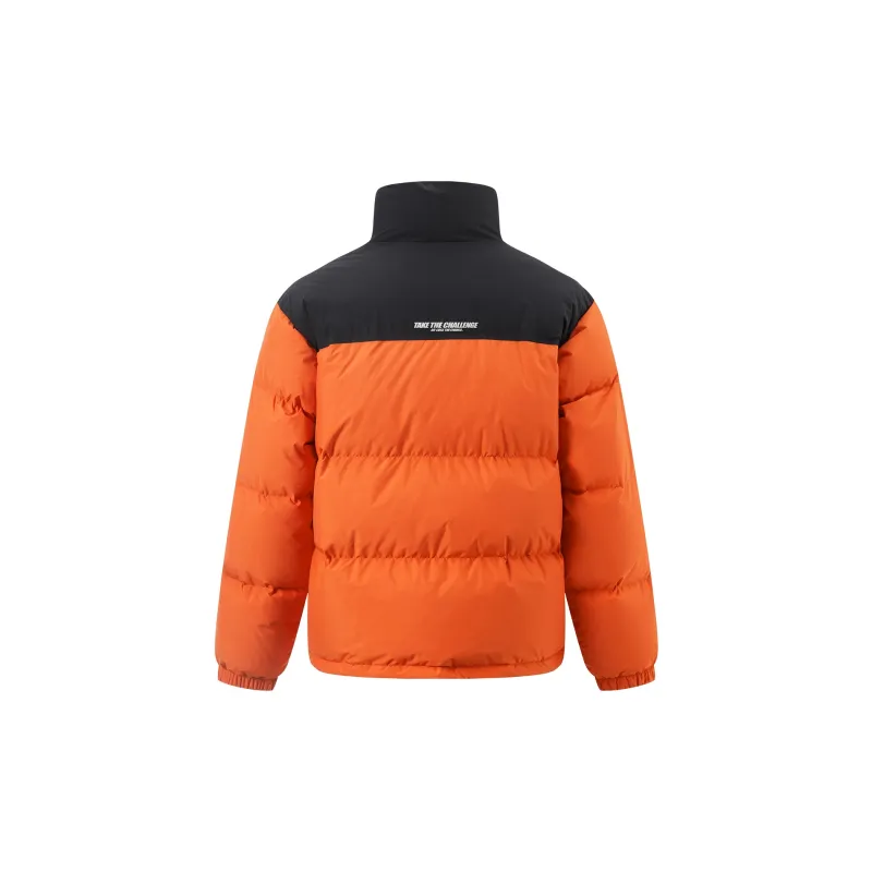 LiNing Fondue Down Series Down Jacket Unisex Ochre Orange-1