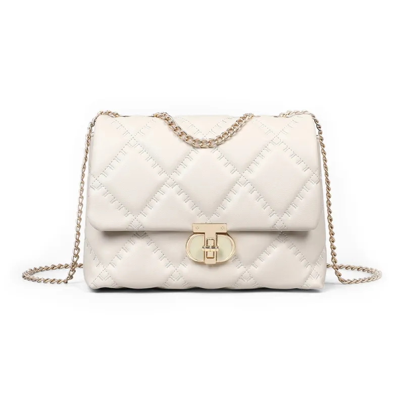 MILLIE'S Cow Leather Shoulder Bag, Crossbody Bag, Shoulder Bag Regular Women's Ecru-4