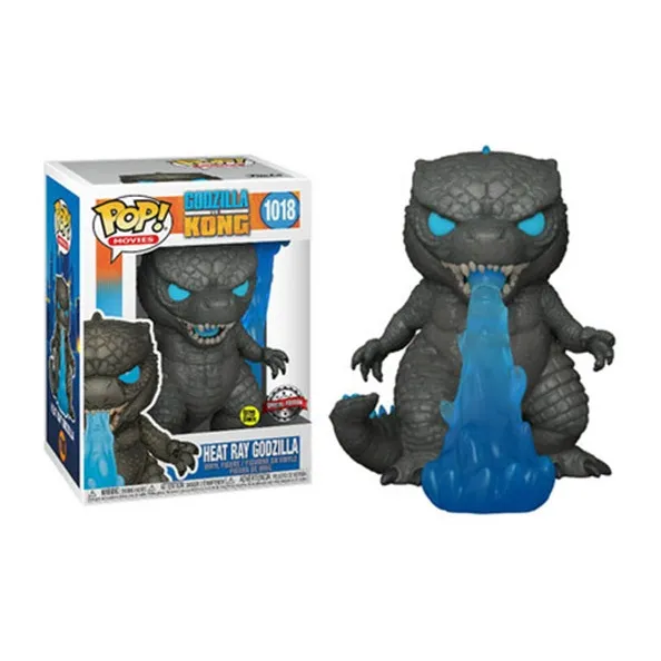 Funko Pop Godzilla Vs. King Kong Godzilla Glow In The Dark Limited Edition Chibi Figures-1