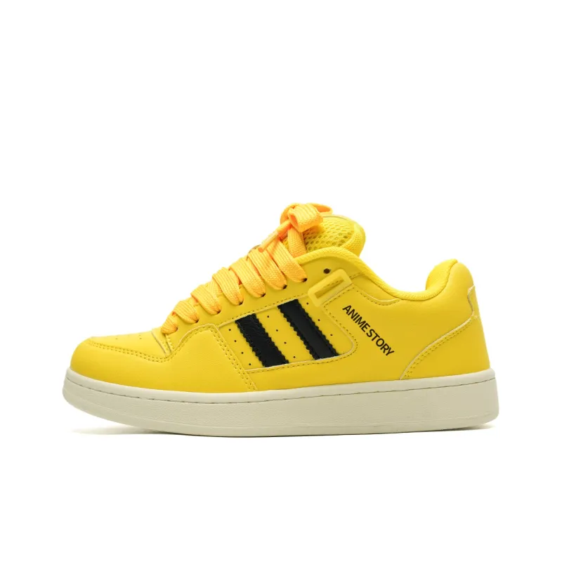 T628 Puffy Shoes, Box Slip Resistant, Abrasion Resistant, Lightweight, Breathable Low Top Skateboard Shoes Unisex-30