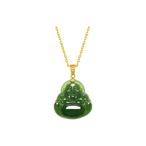 ZHOU LIU FU Hetian Jade Pendants Women's