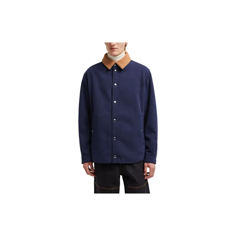 Moncler Logo Patch Long Sleeved Shirt Jacket-2
