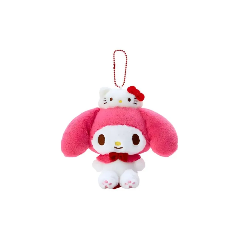 Sanrio My Melody Hello Kitty 50th Anniversary Dolls Plush Pendant 15cm Height-0