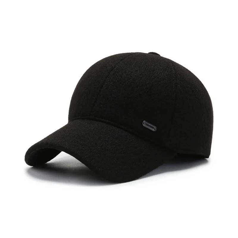 BOOLFEN Woolen Baseball Caps Unisex-1