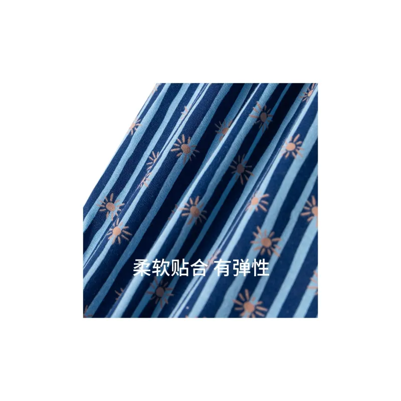 Shuya Underpants Men's 1 Pack Royal Blue-2