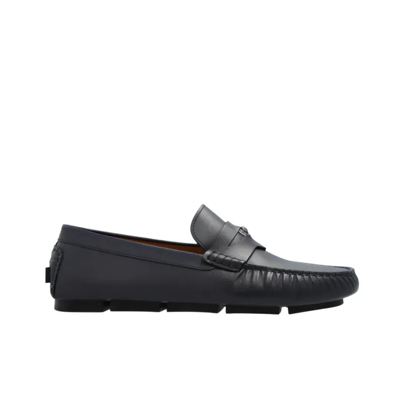 VERSACE Loafers Men's Dark Blue-1