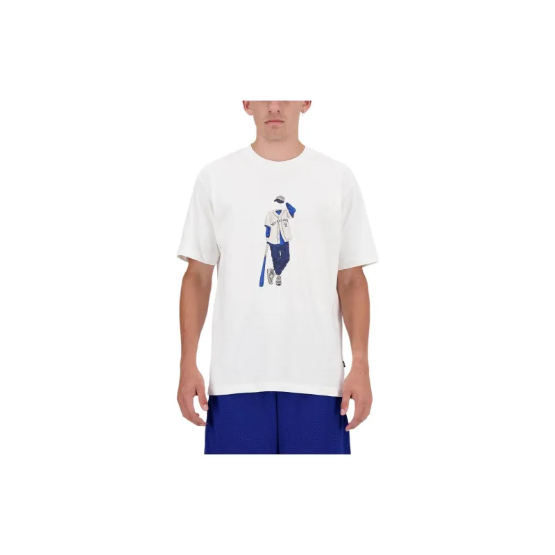 New Balance T Shirt Men's Sea Salt-1