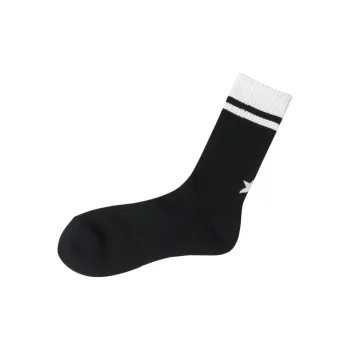Converse All Star Mid-Calf Socks Unisex 1 Pack Black