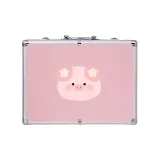 44# Pink+Aluminum Case+Smooth Sailing Original Padding