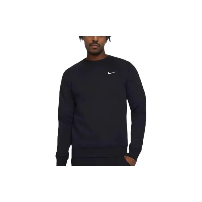 Nike Sweatshirts Men Black+Shopping Bag-3