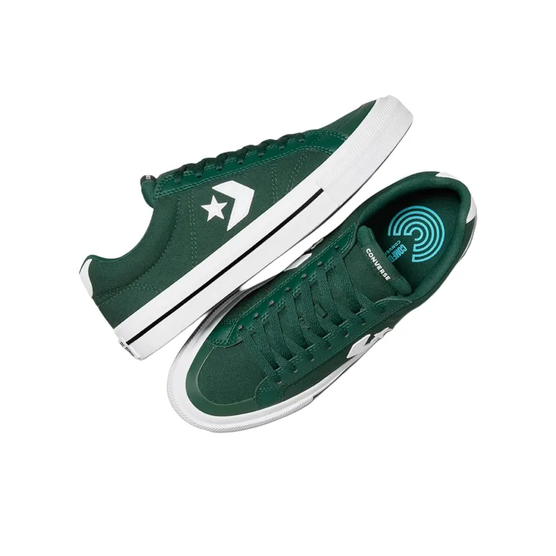 Converse Sport Casual Anti Slip Wear Resistant Low Top Skateboard Shoes Men's Green-3