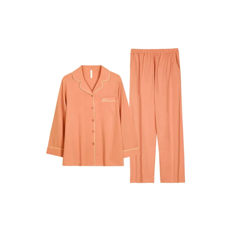 ITALAI Pajama Set Women's Vanilla Orange-1