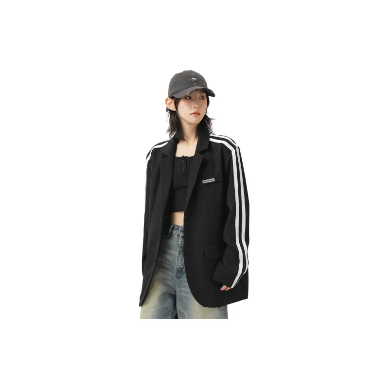 GDRX Business Suits Coats Unisex Black-2