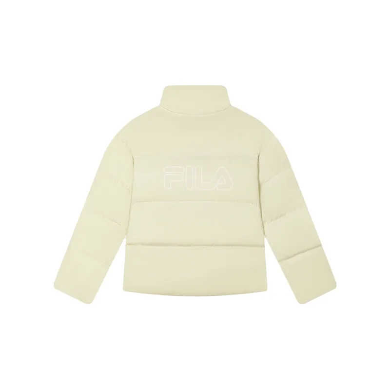 FILA Lifestyle Down Jacket Women's Light Dark Yellow-1